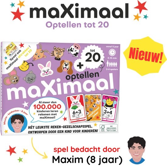 MaXimaal - Optellen tot 20