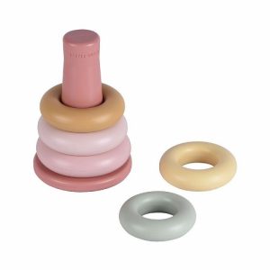 Little Dutch – Stapelringen roze