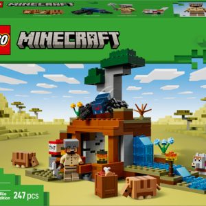 LEGO Minecraft De gordeldieren bij de mijn Bouwpakket voor Kinderen met Spe