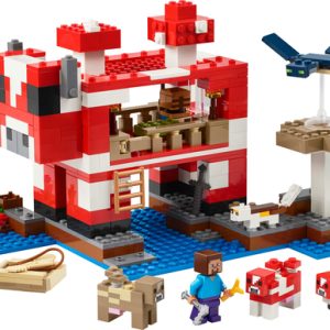 LEGO Minecraft Het Mooshroom huis Speelgoed voor Kinderen Met Personages ui