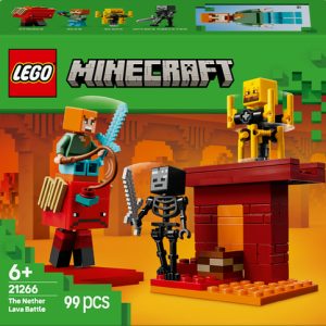 LEGO Minecraft – De lavastrijd in de Nether – 21266