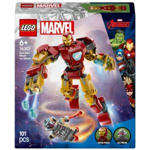 LEGO Marvel Iron Man mecha vs. Ultron Bouwbaar Superhelden Speelgoed voor K