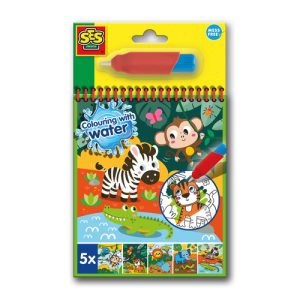 SES Creative – Kleuren met water Safari