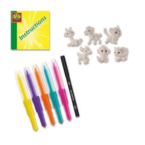 SES Creative – Airbrush pennen Safari dieren