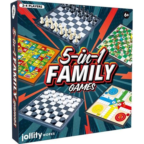 JollityWorks - 5 in 1 family games