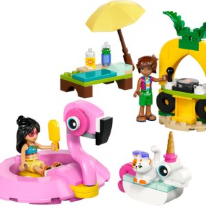 LEGO Friends Zwembadfeestje met Flamingo en Eenhoorn Dieren Speelgoed voor