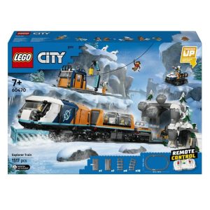 LEGO City Onderzoekstrein op de Noordpool Voertuig Speelgoed voor Kinderen