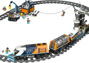 LEGO City Onderzoekstrein op de Noordpool Voertuig Speelgoed voor Kinderen