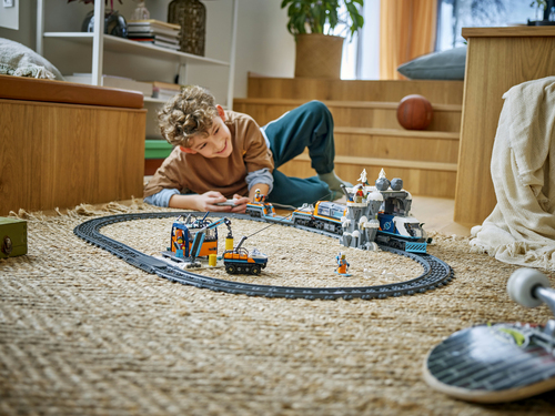 LEGO City Onderzoekstrein op de Noordpool Voertuig Speelgoed voor Kinderen - Afbeelding 6