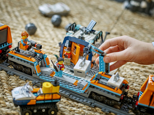 LEGO City Onderzoekstrein op de Noordpool Voertuig Speelgoed voor Kinderen - Afbeelding 7