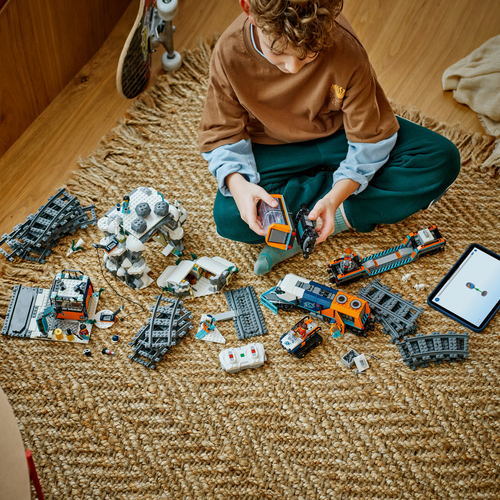 LEGO City Onderzoekstrein op de Noordpool Voertuig Speelgoed voor Kinderen - Afbeelding 9