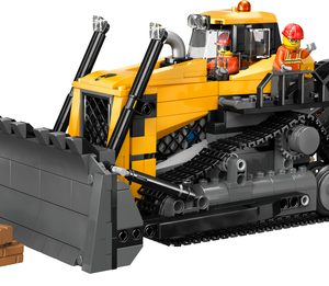 LEGO City Gele Bulldozer Bouwpakket met Speelgoed voor Kinderen 60466