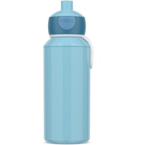 Drinkfles pop-up campus 400 ml – Cool blue