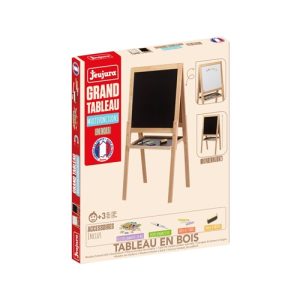 Houten krijt & Whiteboard (102x120cm)
