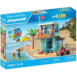 PLAYMOBIL My Life: Reddingstoren met strandbuggy