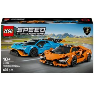 LEGO Speed Champions Lamborghini Revuelto en Huracán STO 77238