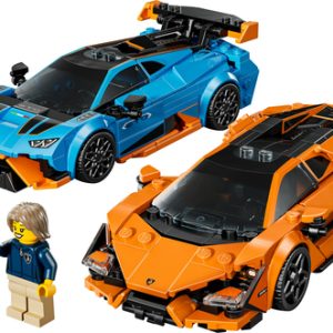 LEGO Speed Champions Lamborghini Revuelto en Huracán STO 77238