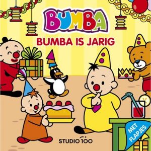 Bumba – Kartonboekje met flapjes “Bumba is jarig”