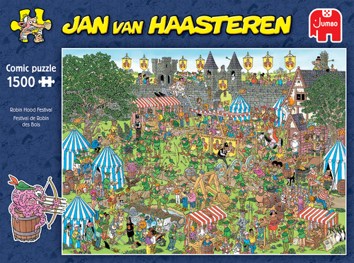 Jan van Haasteren - Robin Hood festival (1500st) - Afbeelding 3
