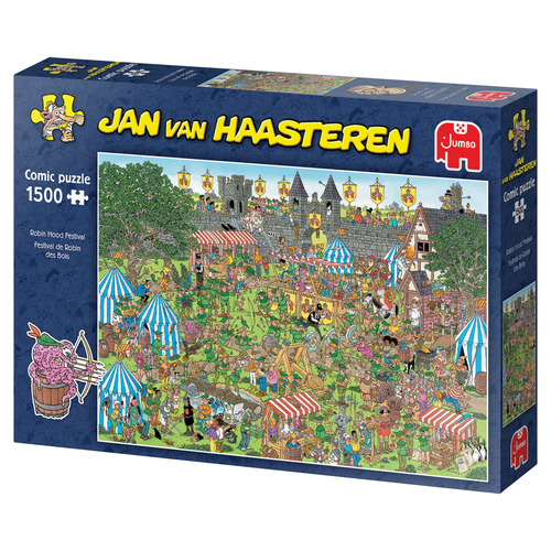 Jan van Haasteren - Robin Hood festival (1500st) - Afbeelding 4