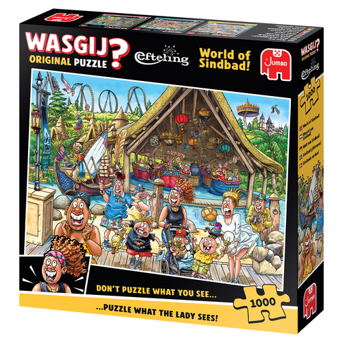 Wasgij Original Efteling - De Wereld van Sinbad! (1000st) - Afbeelding 2
