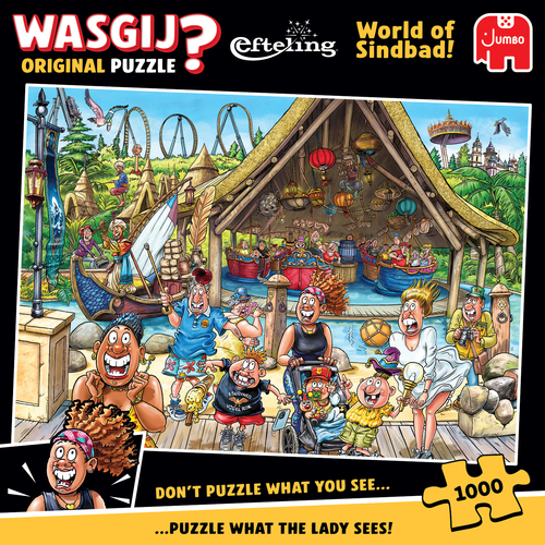 Wasgij Original Efteling - De Wereld van Sinbad! (1000st) - Afbeelding 3