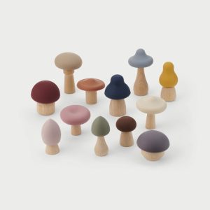 Tickit Silisoft – Paddenstoelen Set (Aarde Kleuren)