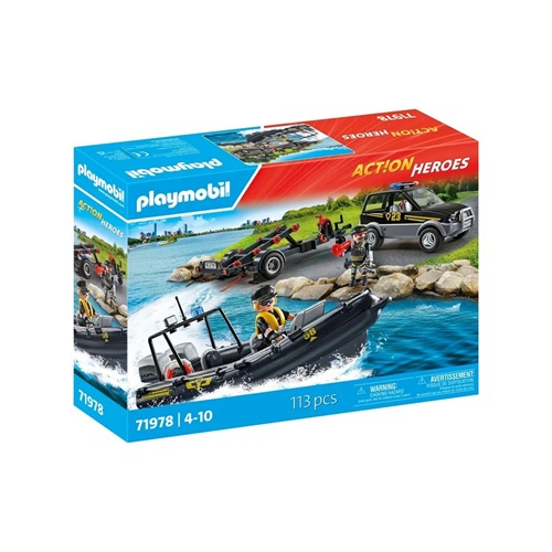 PM ACT!ON HEROES Special Task Force Inzet met Onderwatermotor