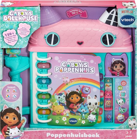 VTech - Gabby's Dollhouse Poppenhuisboek - Afbeelding 3