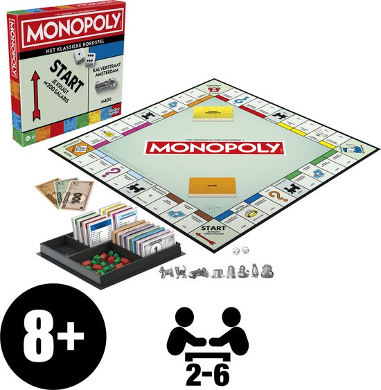 Monopoly Classic Bordspel - Afbeelding 2