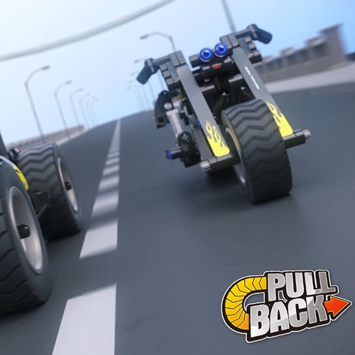 IM Master 5801 - Pull Back Motorcycle - Afbeelding 2
