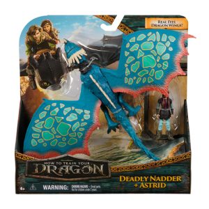 How to Train your dragon Nadder en Astrid