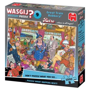 Wasgij Retro Mystery 9 – De Grote Treinroof! (1000 stukjes)