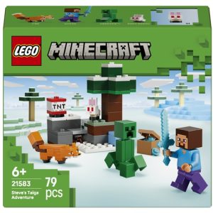 LEGO Minecraft Steve’s Taiga-avontuur  21583