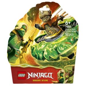 LEGO Ninjago Lloyd vs. aardemonster in spinner 71850