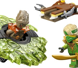 LEGO Ninjago Lloyd vs. aardemonster in spinner 71850