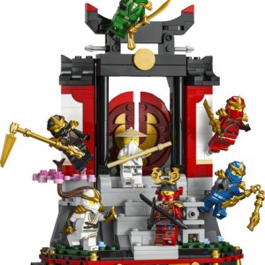 LEGO NINJAGO 15-Jarig Jubileum: Display met Ninjapersonages Bouwpakket voor