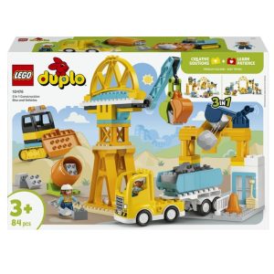 Lego Duplo – 3-in-1 bouwplaats en voertuigen – 10476