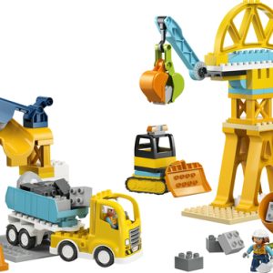 Lego Duplo – 3-in-1 bouwplaats en voertuigen – 10476