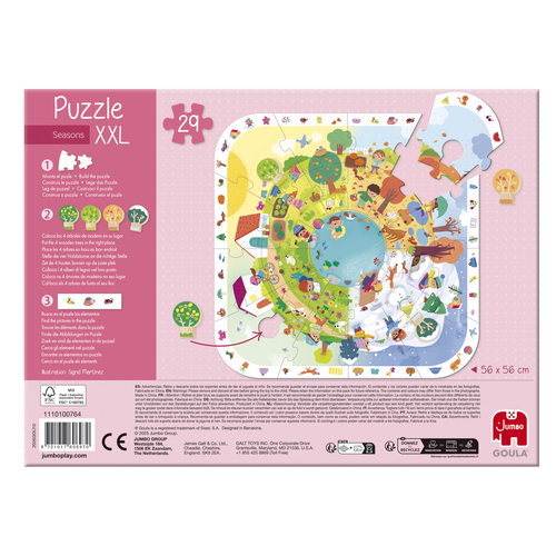 Jumbo Puzzel XXL Seasons (3+) - Afbeelding 4