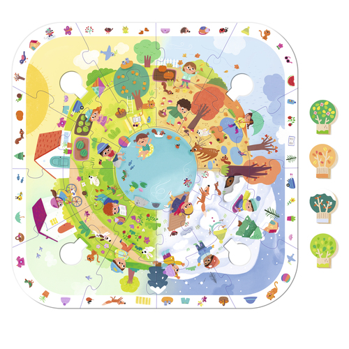 Jumbo Puzzel XXL Seasons (3+) - Afbeelding 7