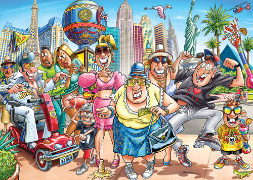Wasgij? Original 48 What Happens in Vegas! 1000st - Afbeelding 4
