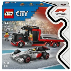 LEGO City F1® displaytruck met Audi F1® racewagen 60493