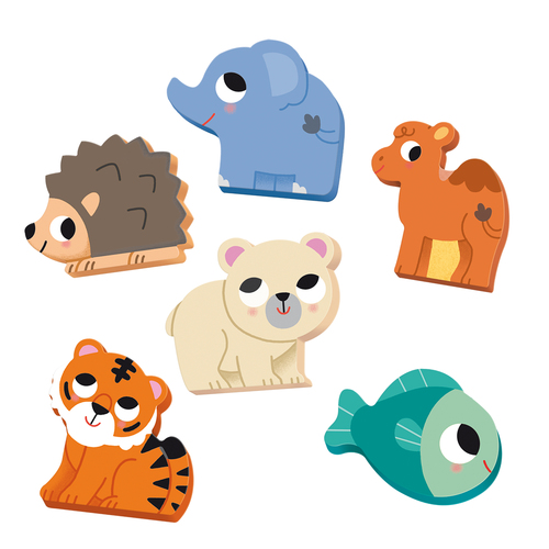 Goula - 6 habitat puzzels (5st) - Afbeelding 8