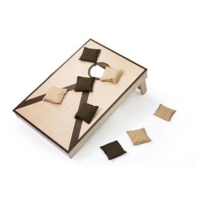 Cornhole enkel 90×60 cm pine/birchwood 2 x 4 zakjes (netto)