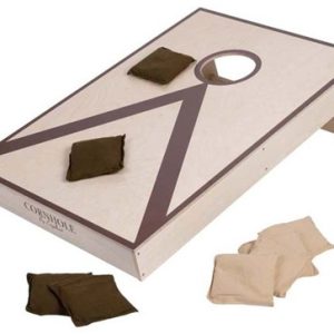 Cornhole enkel 90×60 cm pine/birchwood 2 x 4 zakjes (netto)