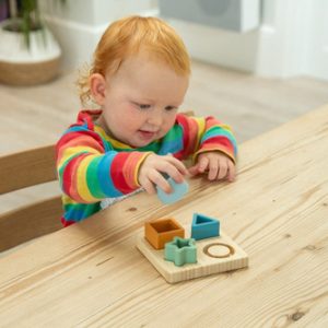 Tickit Silisoft Figuren Puzzel ( neutrale kleuren )
