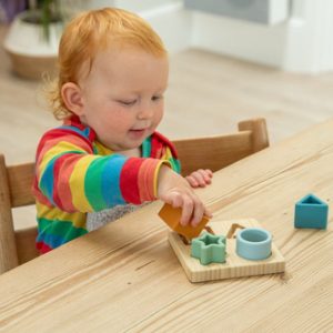 Tickit Silisoft Figuren Puzzel ( neutrale kleuren )