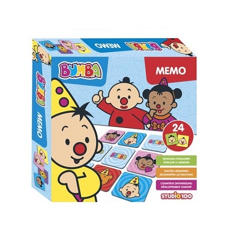 Bumba spel - memo - emoties