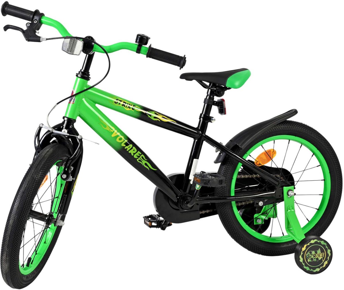 Volare Fiets Strike 16" CB zwart/groen - Afbeelding 5
